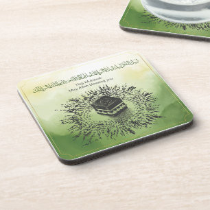 Posavasos Hajj Mubarak, Santa Kaaba en La Meca Arabia Saudit
