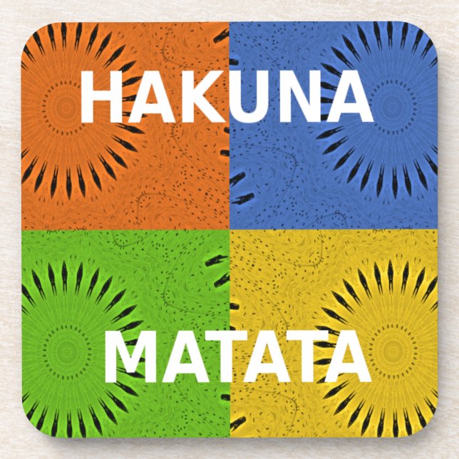 Posavasos Hakuna Matata (Frente)