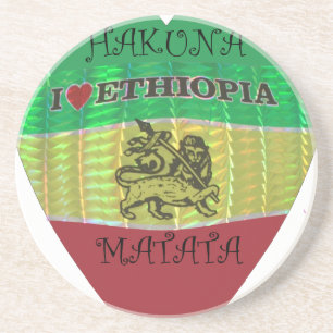 Posavasos Hakuna Matata me encantan los colores de Etiopía.p