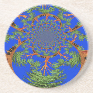 Posavasos HakunaMatata No soy alérgico a la gente Eco Tree