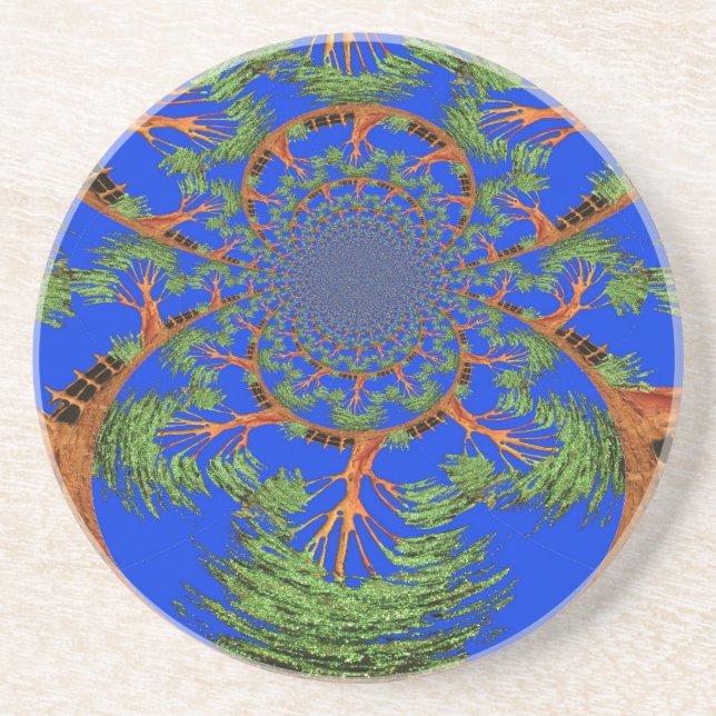 Posavasos HakunaMatata No soy alérgico a la gente Eco Tree (Frente)