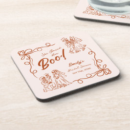 Posavasos Halloween Bridal Shower