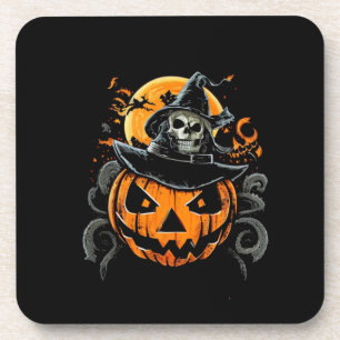 Posavasos Halloween/calabaza/otoño/otoño