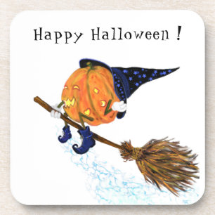 Posavasos Halloween Calabaza Voladora