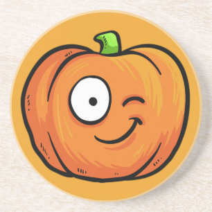 Posavasos Halloween Calabazas arenisca 2 a