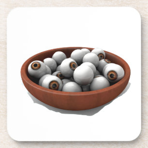 Posavasos halloween eyeballs