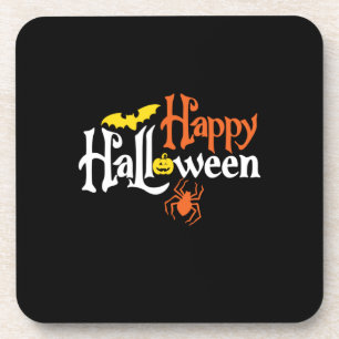 Posavasos Halloween Feliz cumpleaños de Halloween