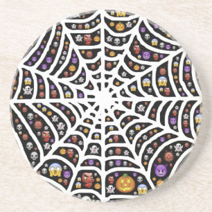 Posavasos Halloween Ghouls & Goblins en Spiderweb