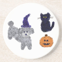 Halloween Gray Poodle #2