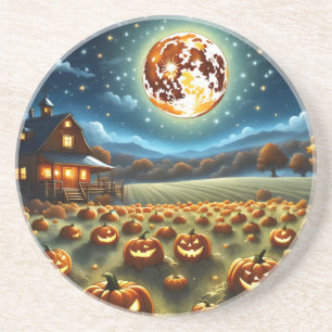 Posavasos Halloween Paisaje