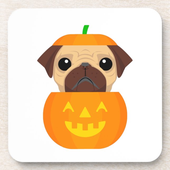 Posavasos Halloween Pugkin (Frente)