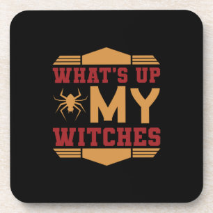 Posavasos Halloween Qué pasa con mis brujas