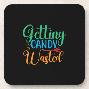 Posavasos Halloween se está perdiendo el cumpleaños de Candy