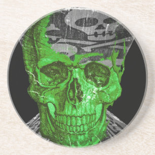 Posavasos Halloween Skull