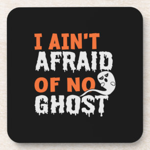 Posavasos Halloween temo que no haya cumpleaños fantasma