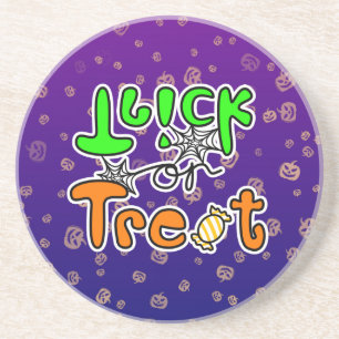 Posavasos Halloween Truco o Trato