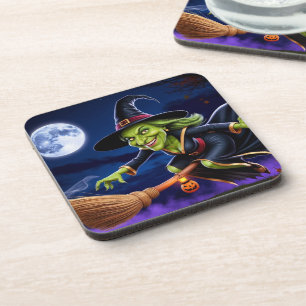 Posavasos Halloween/Witch Beyond Coaster