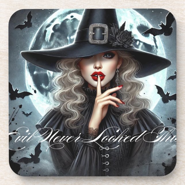 Posavasos Halloween Witch Coaster (Frente)
