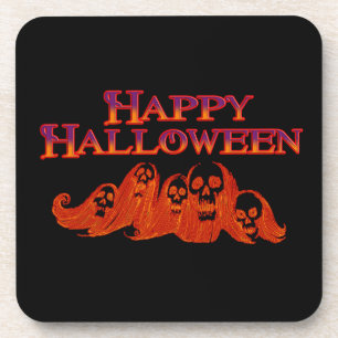 Posavasos Halloween Wites Happy Halloween