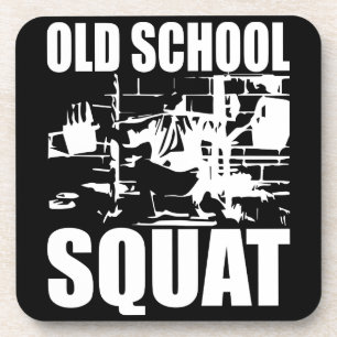 Posavasos Halterofilia - Plaza de la vieja escuela