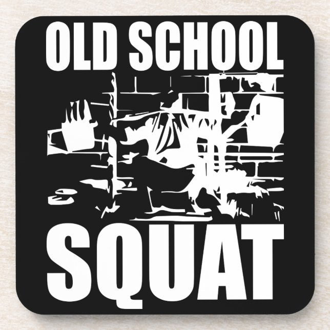 Posavasos Halterofilia - Plaza de la vieja escuela (Frente)