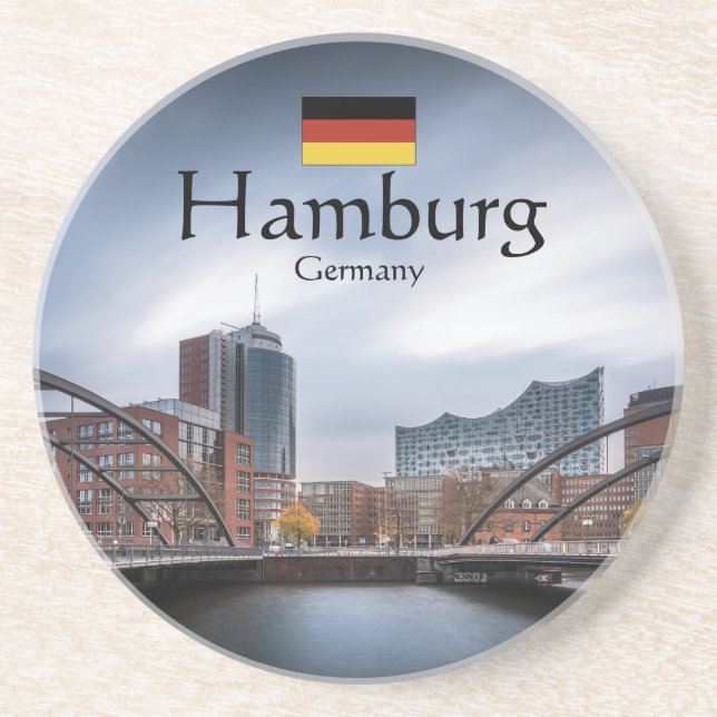 Posavasos Hamburg Souvenir (Frente)