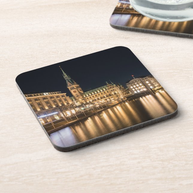 Posavasos Hamburgo Alemania (Lado Izquierdo)