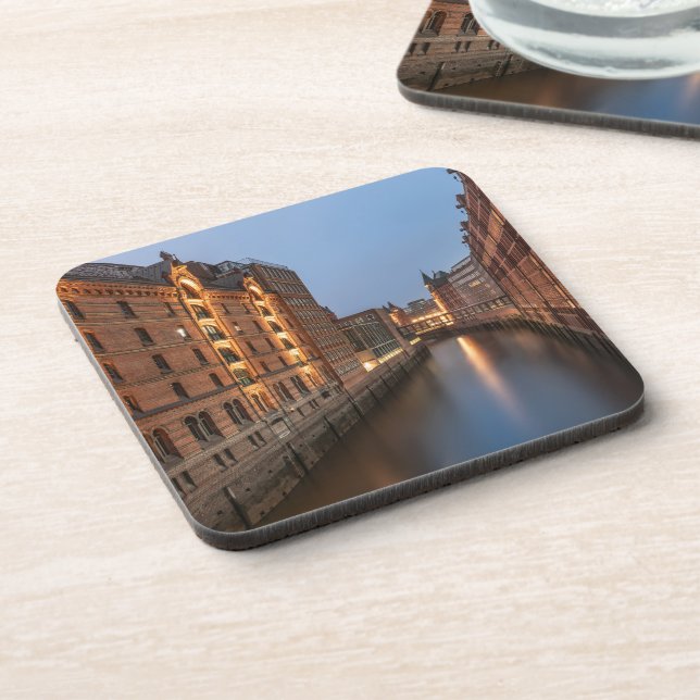 Posavasos Hamburgo Alemania (Lado Izquierdo)