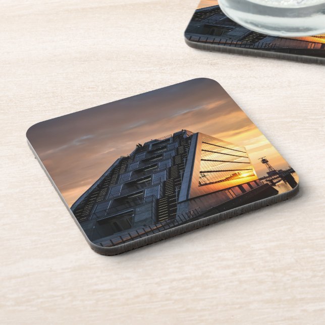 Posavasos Hamburgo Alemania (Lado Izquierdo)