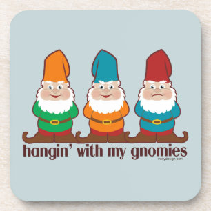 Posavasos Hangin con mi Gnomies