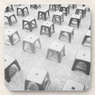 Posavasos Hanoi Vietnam, herramientas plásticas en el templo