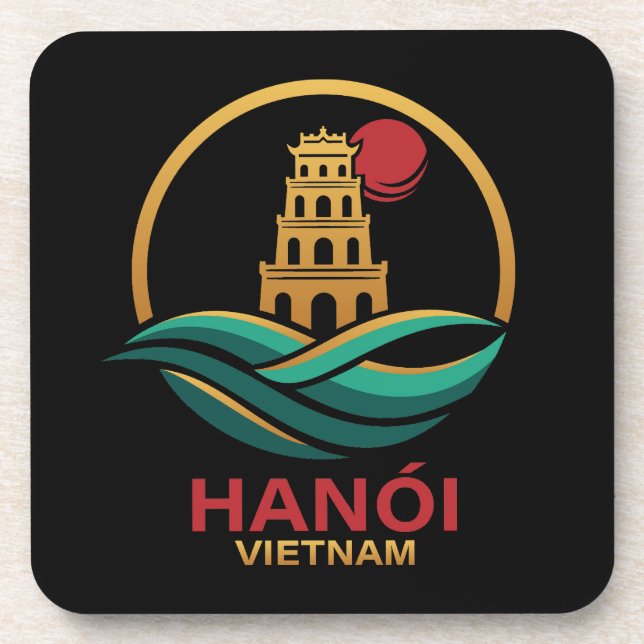 Posavasos Hanoi Vietnam Southeast Asia (Frente)