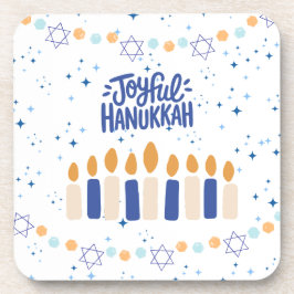 Posavasos Hanukkah alegre
