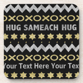 Posavasos Hanukkah Coasters Hug Sameach