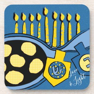 Posavasos Hanukkah Coasters Potato Latkes