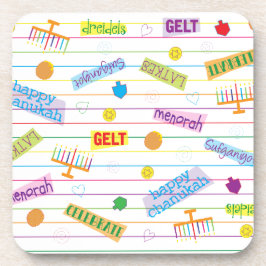 Posavasos Hanukkah Fiesta Chanukah