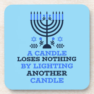Posavasos Hanukkah Quote Coasters
