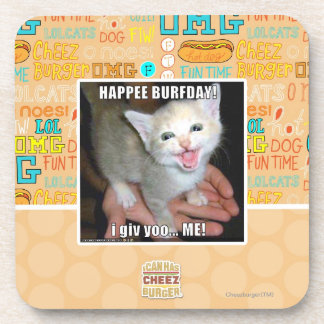 POSAVASOS ¡HAPPEE BURFDAY!
