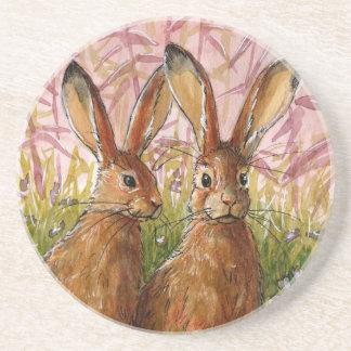 Posavasos Happy Bunnies design by Schukina A072