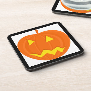 POSAVASOS "HAPPY HALLOWEEN" PUMPKIN