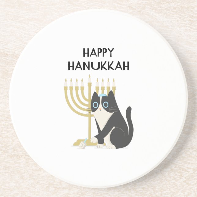 POSAVASOS HAPPY HANUKKAH (Frente)