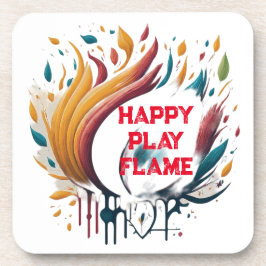 Posavasos Happy Paly Flame
