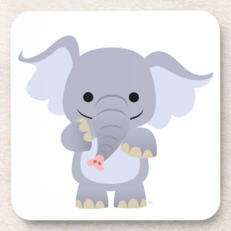 Posavasos Happy Personalizado Elephant Coaster Set