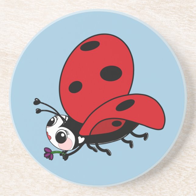 Posavasos Happy Wings Ladybug (Frente)