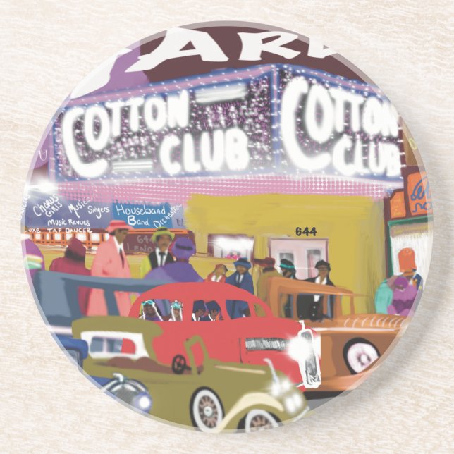 Posavasos Harlem - La montaña rusa de arenisca de los años 2 (Frente)