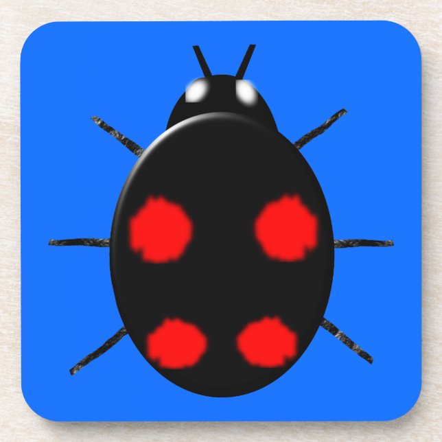 Posavasos Harlequin Ladybird Cork Coaster (Frente)