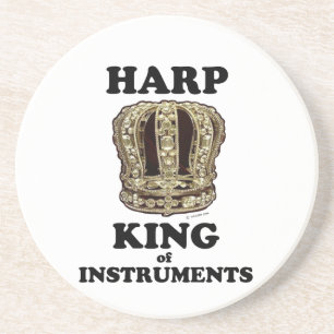 Posavasos Harp King of Instruments