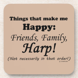 Posavasos Harp me hace feliz