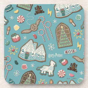 Posavasos HARRY POTTER™ HOGWARTS™ Navidades Patrón de cookie