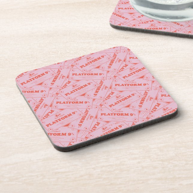 Posavasos HARRY POTTER™ | Platforn 9 3/4 Entradas en tren (Lado Izquierdo)